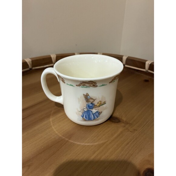 Royal Doulton 1936 “Bunnykins” Bone China, Childs 3 Piece Set *Plate, Bowl & Cup - Picture 4 of 9